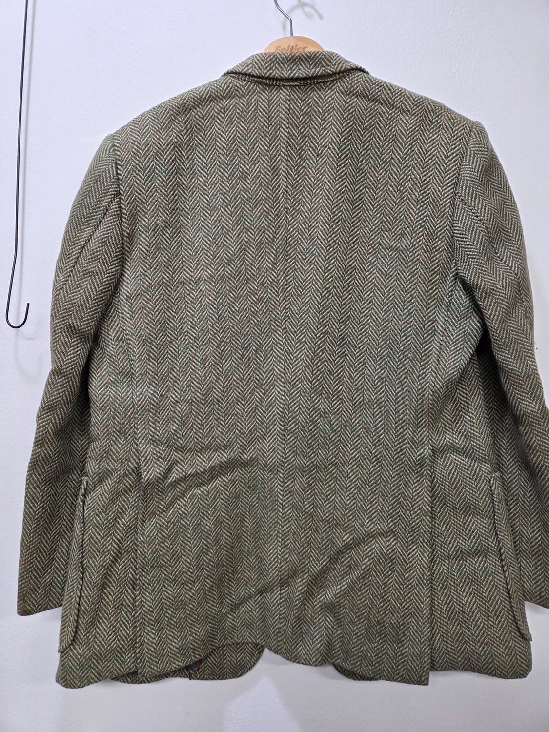 헤링본 남성 트윌 카키그린 자켓 올드스쿨 부띠끄 블레이져 상품이미지6