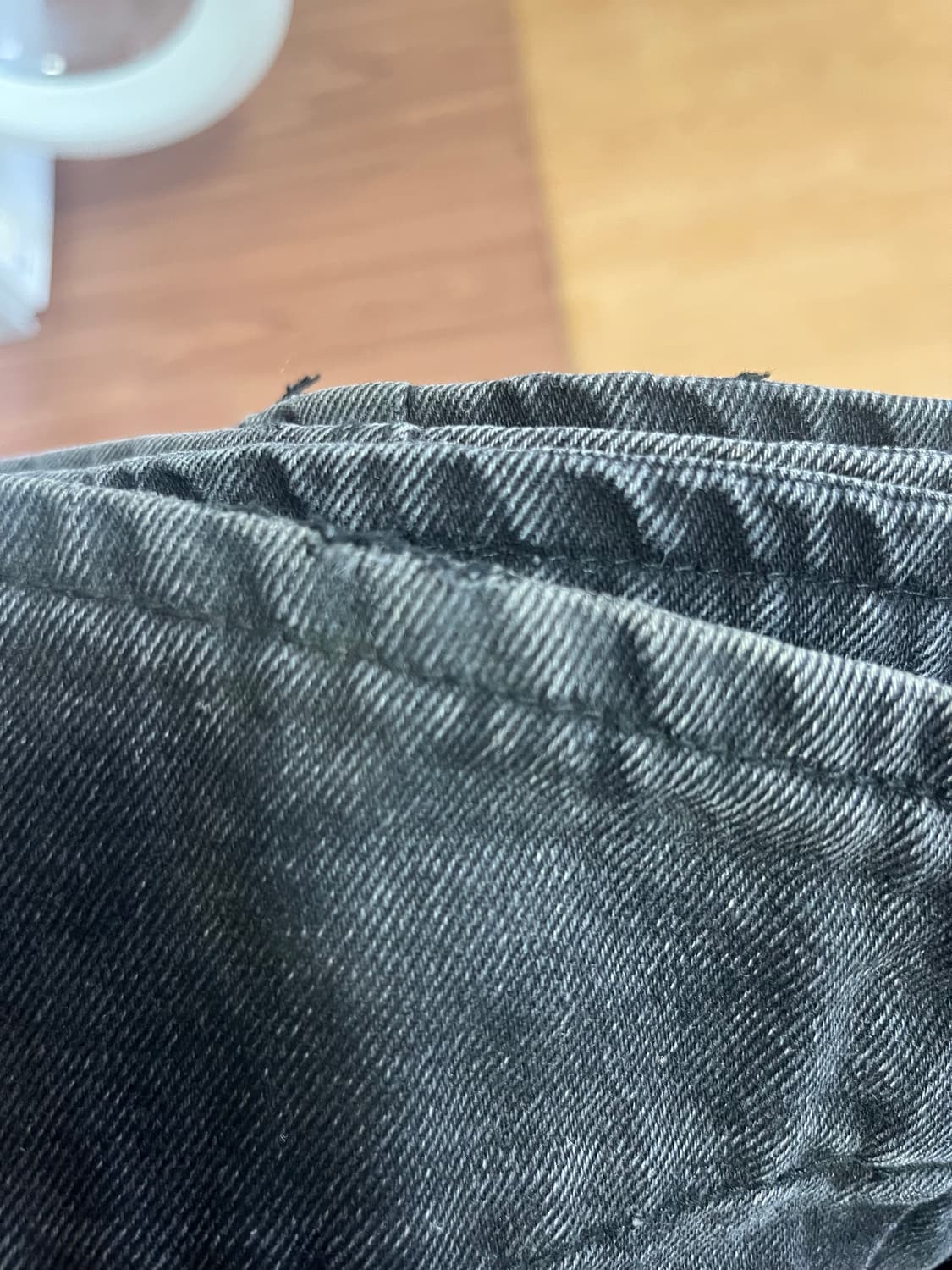 플라스틱프로덕트 드리프트 데님 팬츠 L 상품이미지6