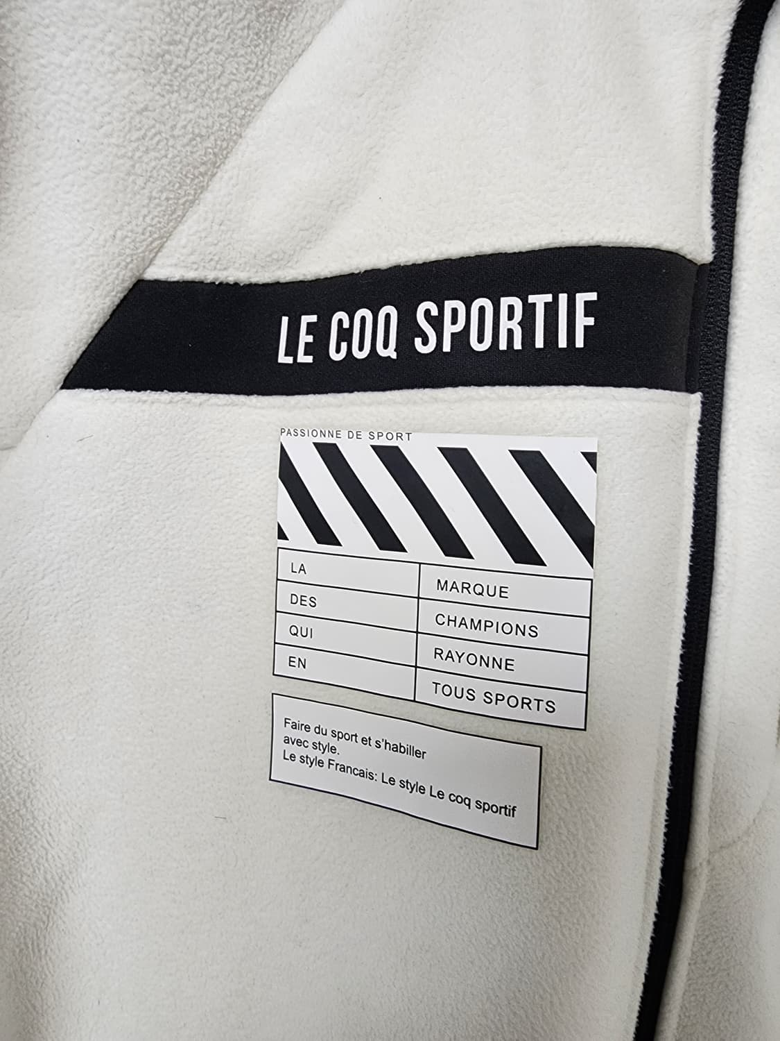 르꼬끄 폴라플리스 트레이닝 자켓 상품이미지5