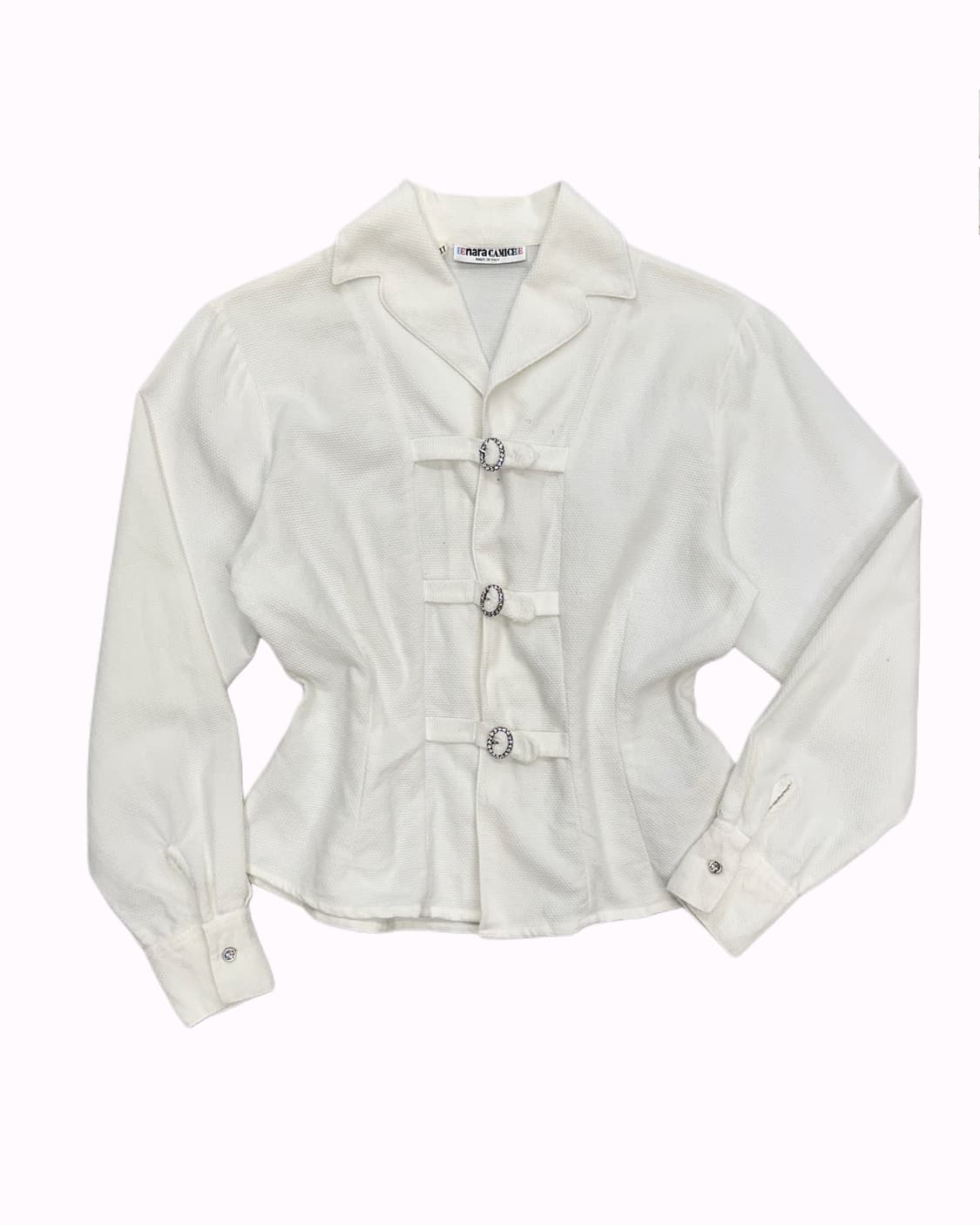 cubic strap white jacket 상품이미지1