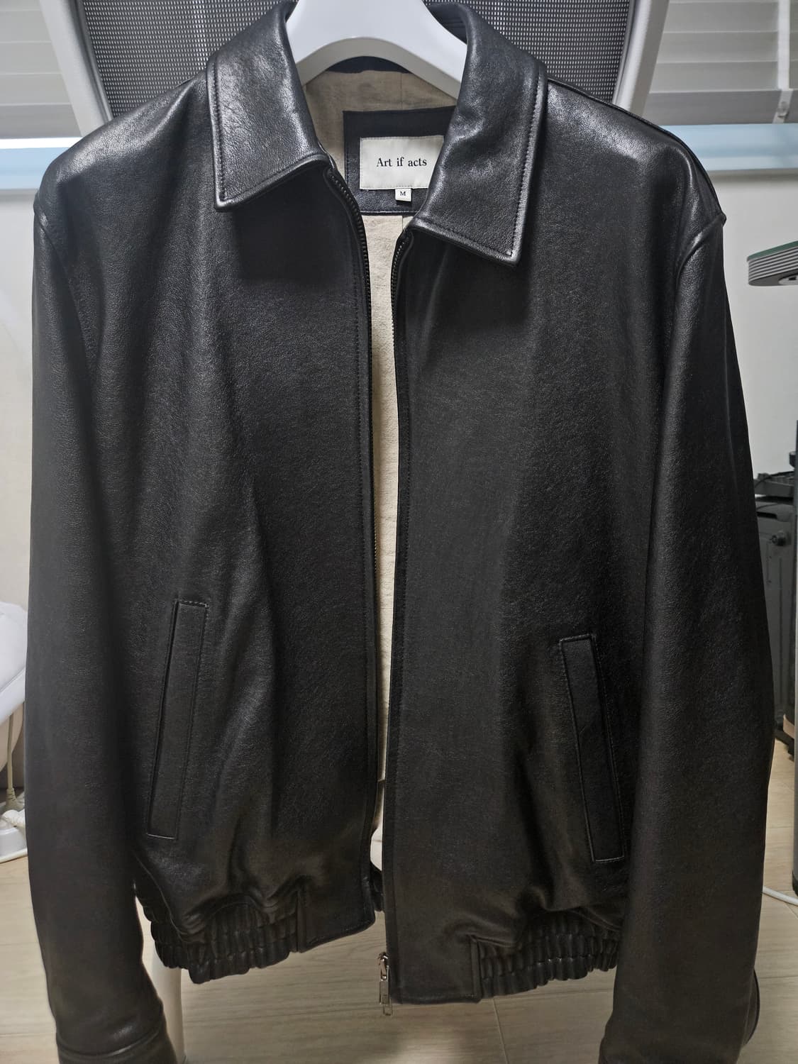 아트이프액츠 레더자켓 m 상품이미지1