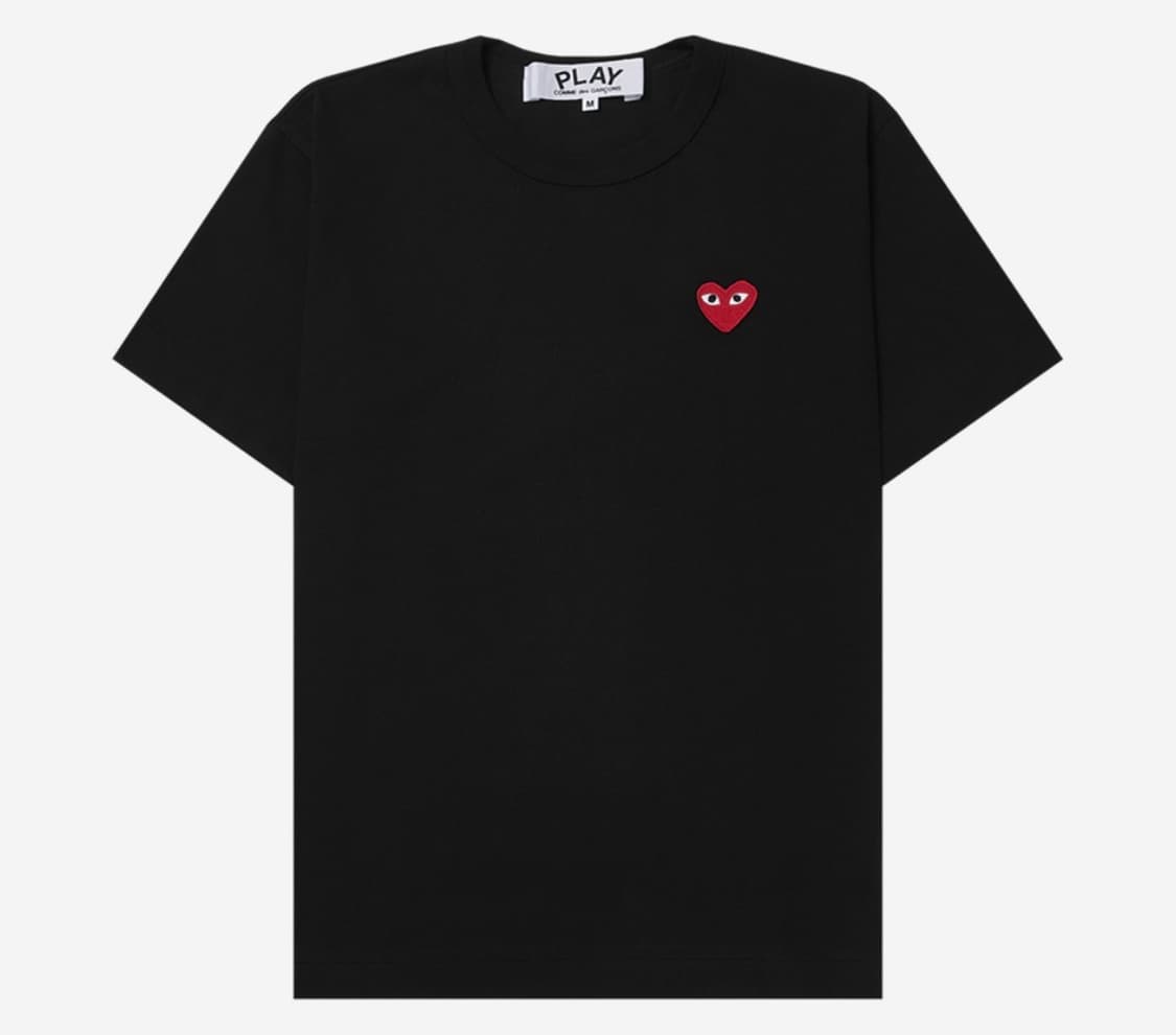 Play Comme des Garcons Red Heart T-Shirt 상품이미지1