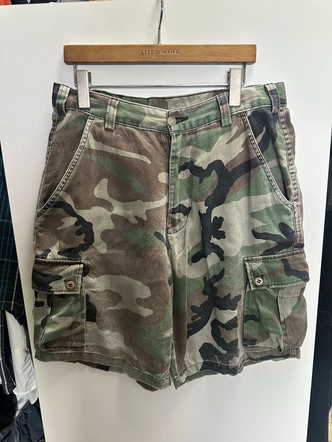 스투시 카모 패턴 카고 반바지32 상품이미지2