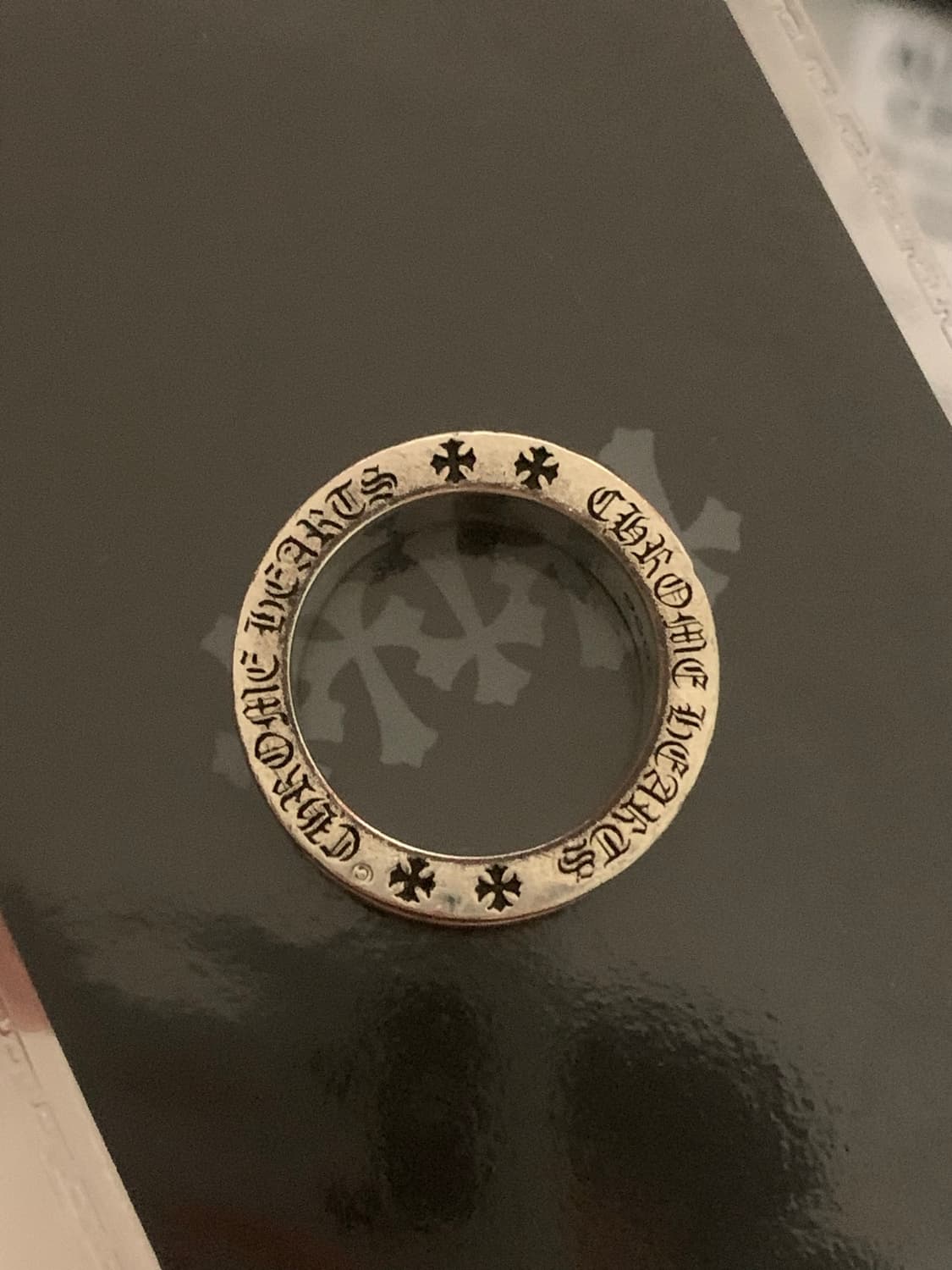 크롬하츠 미니플러스링 ks13.5 상품이미지3