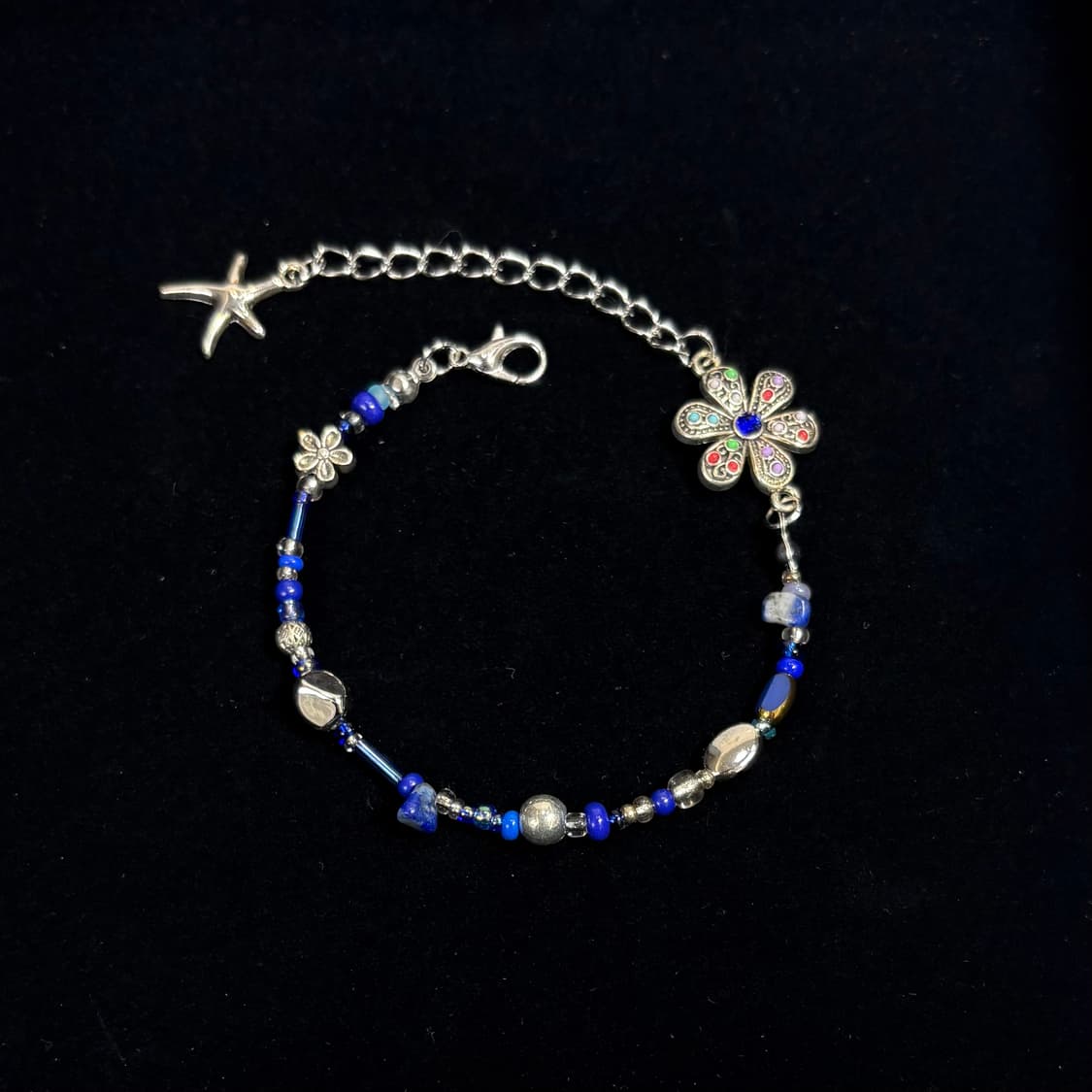 핸드메이드 비즈 팔찌 Bluebell 028 상품이미지1