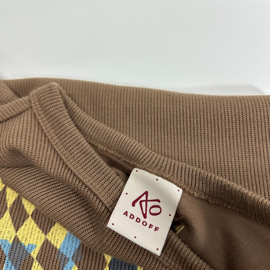 L 애드오프 ADDOFF 베이지 니트 롱슬리브 상품이미지4