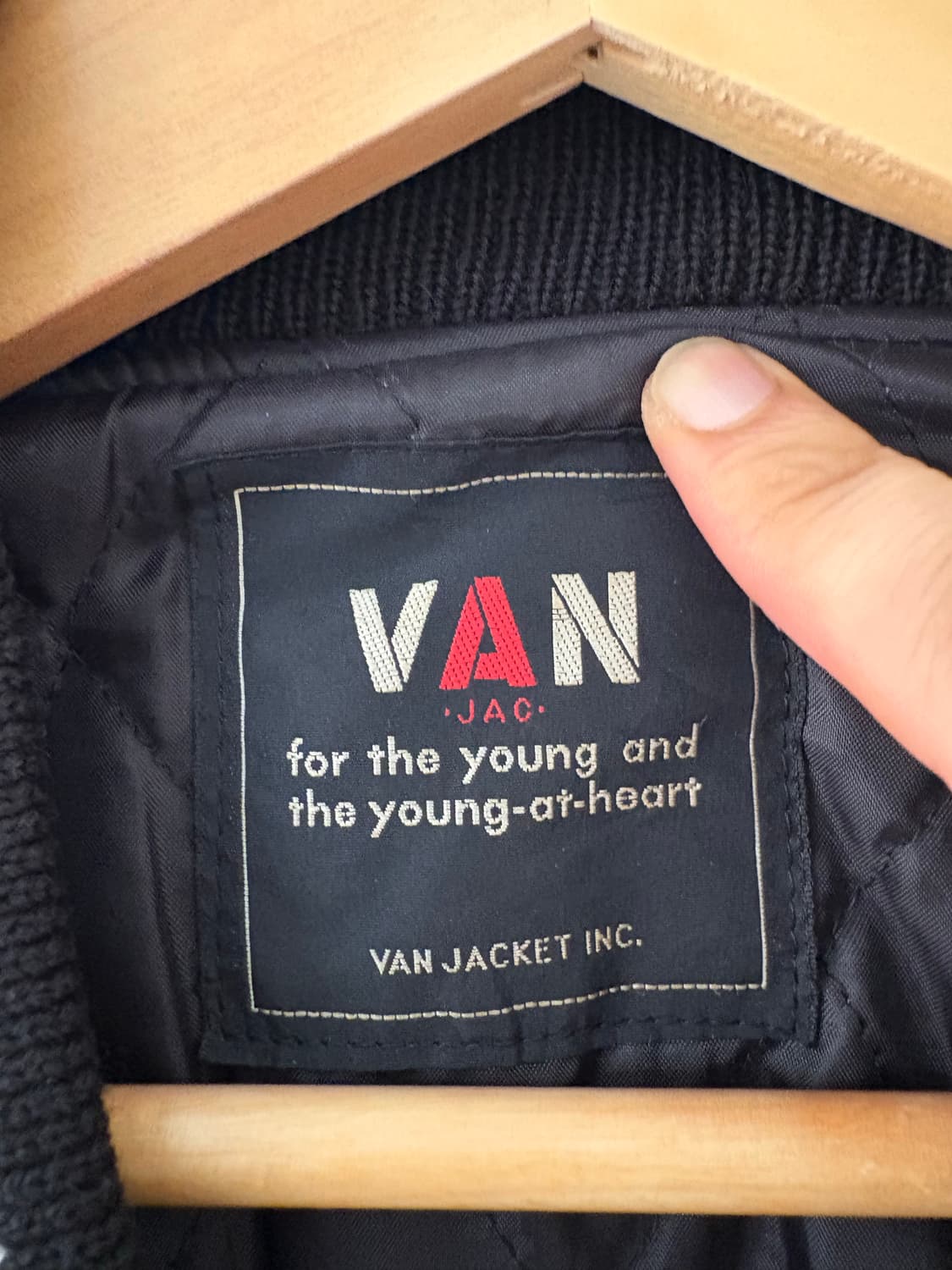 80's Van Jacket american football Letter 상품이미지5