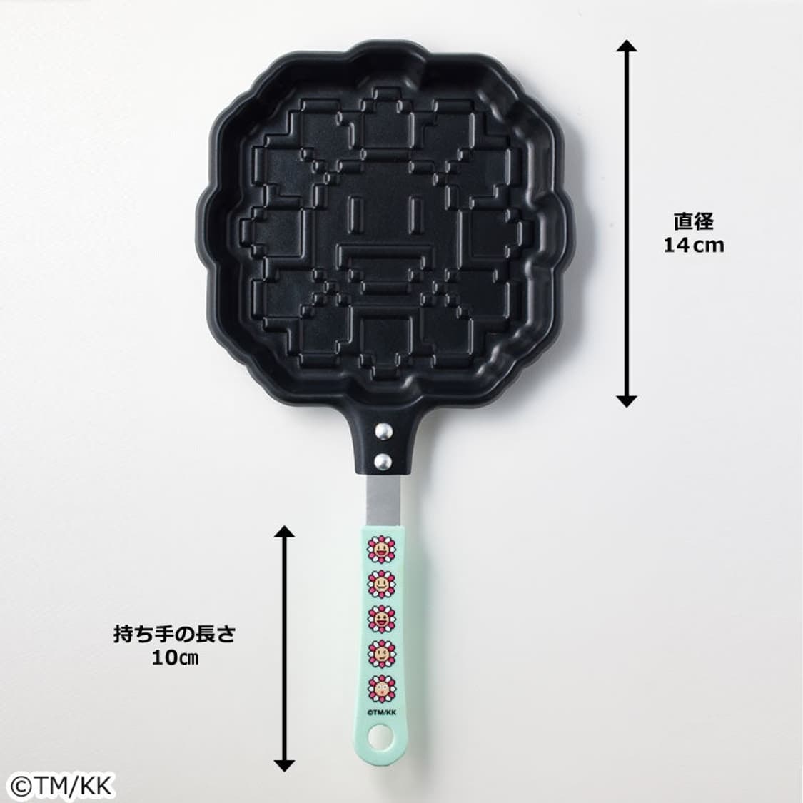 카이카이키키 팬케이크 팬 픽셀 플라워 상품이미지1