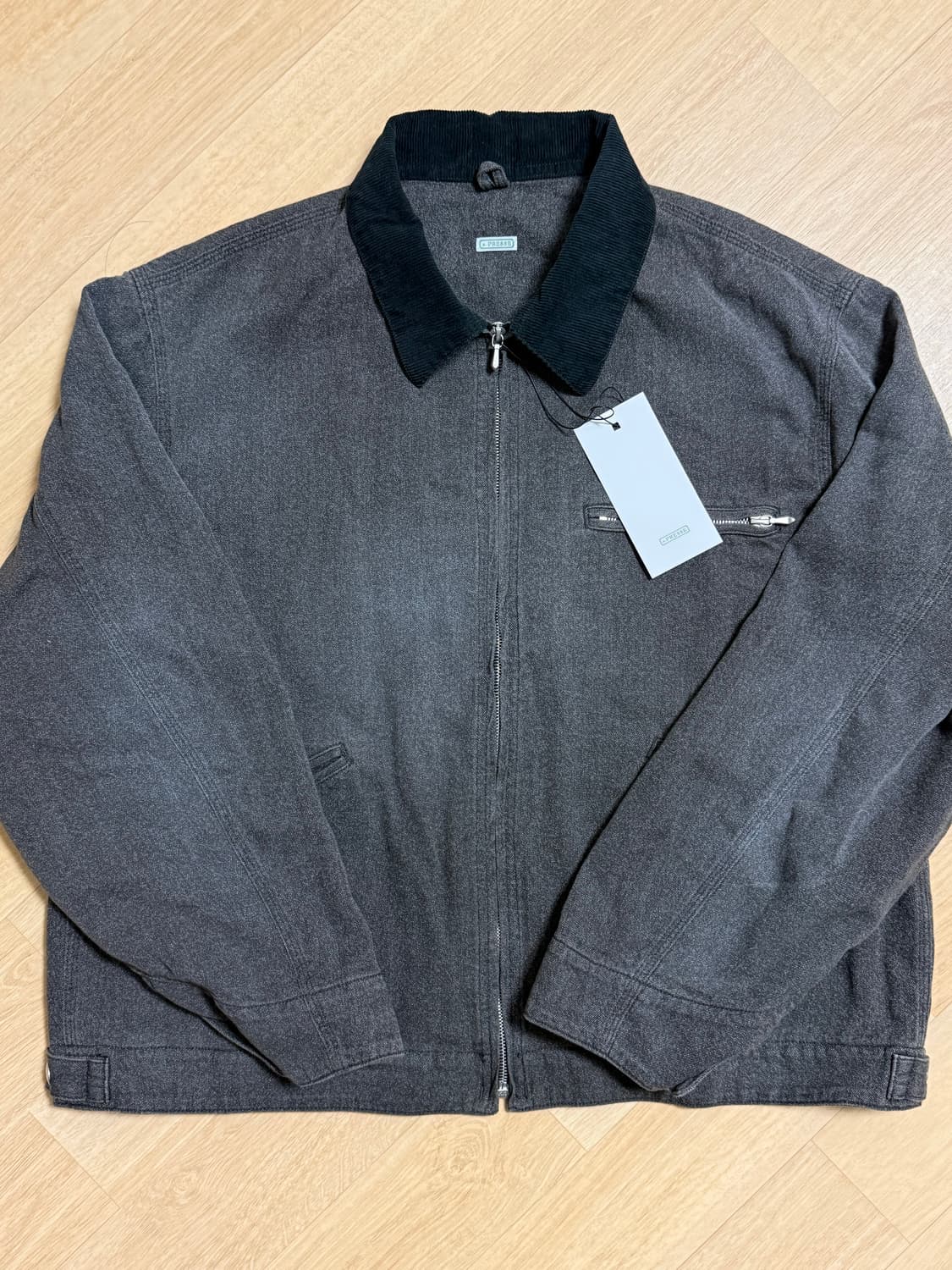 a presse biotop 샴브레이 디트로이트 자켓 상품이미지6