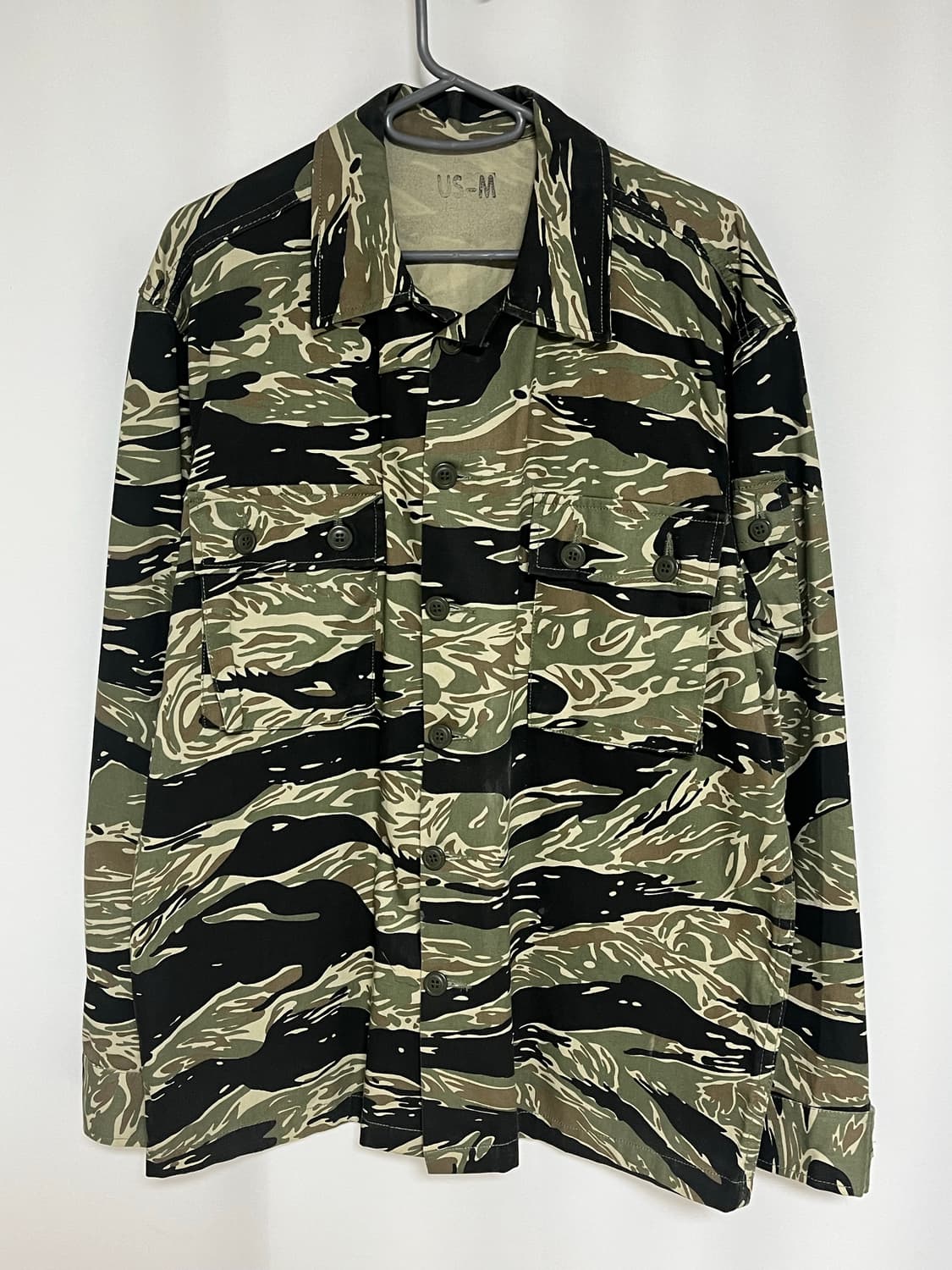 타이거 스트라이프 셔츠 US-M 상품이미지1