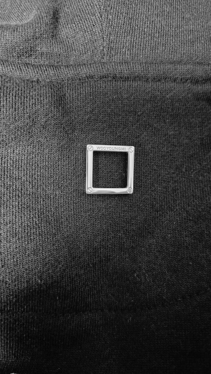 46사이즈 우영미 23 플라워 후드티 상품이미지4