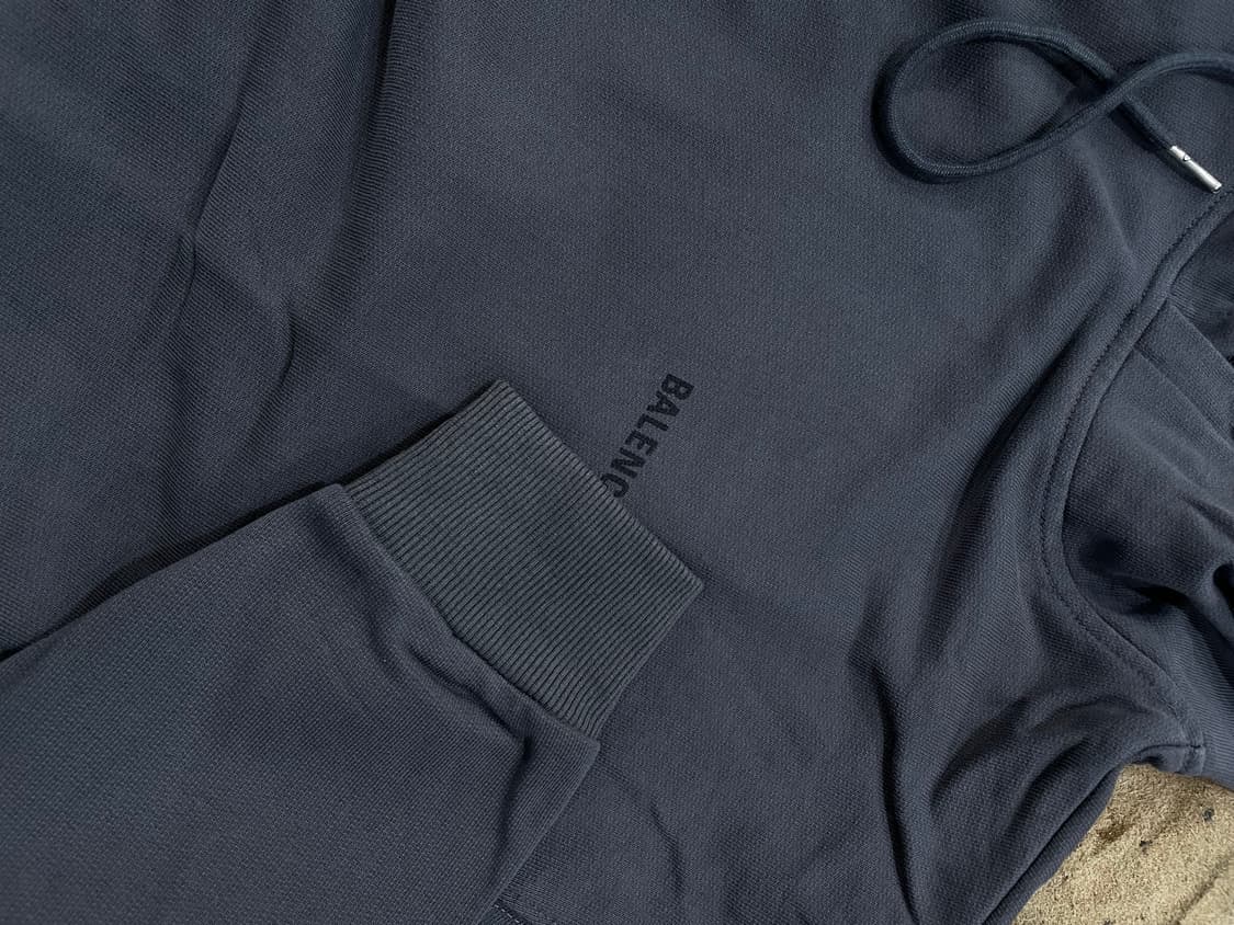 발렌시아가/그레이 피그먼트워싱 후드티(S) 상품이미지4