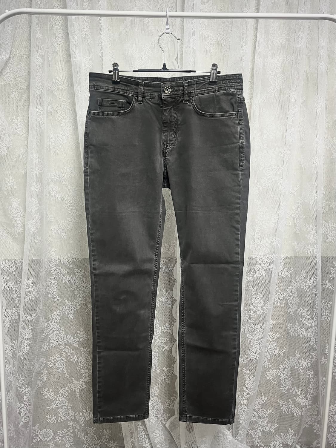 78-94) 시리즈 20fw 데님 팬츠 차콜 상품이미지1