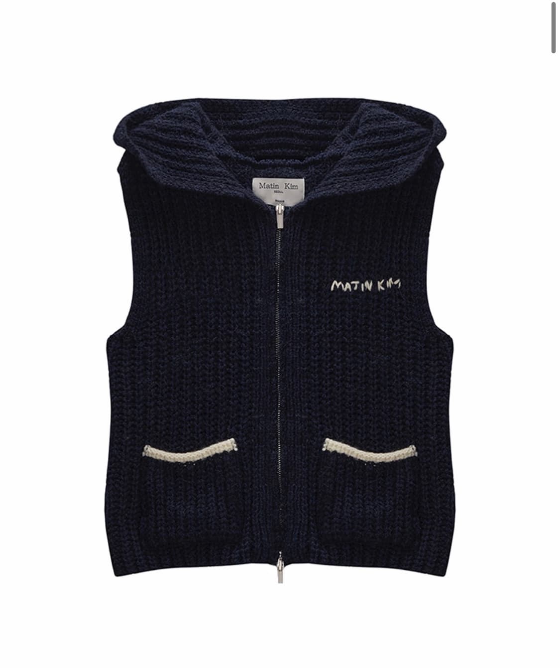 마뗑킴 니트조끼 상품이미지1