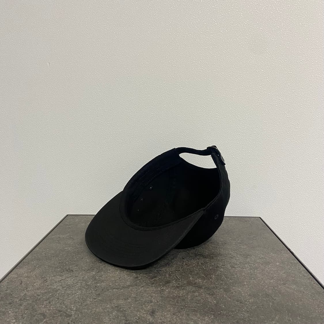 슈프림 워시드 블랙 레드 박스로고 캠프캡 모자 상품이미지6