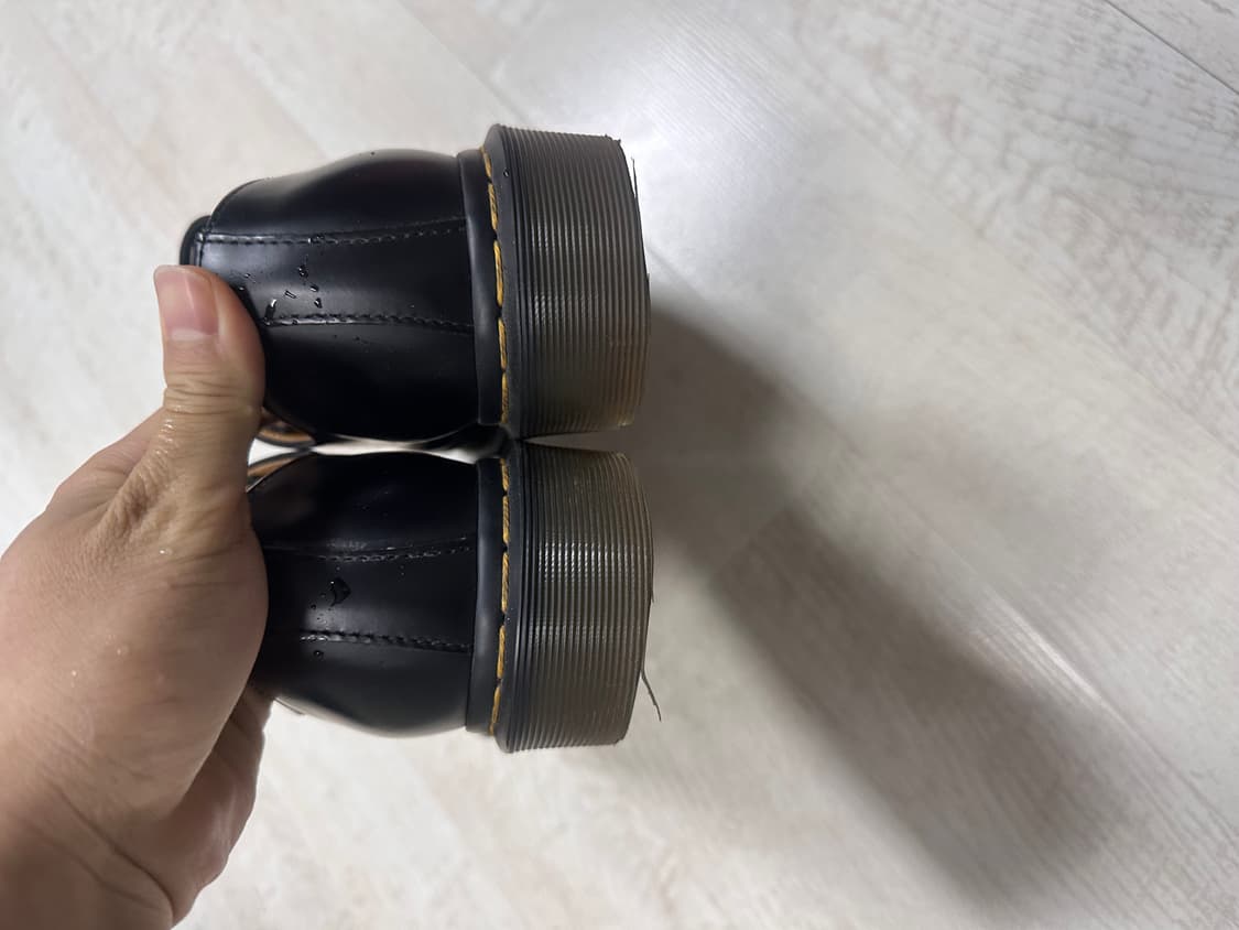 닥터마틴 스무스 1461 블랙 uk7 3회착 상품이미지7