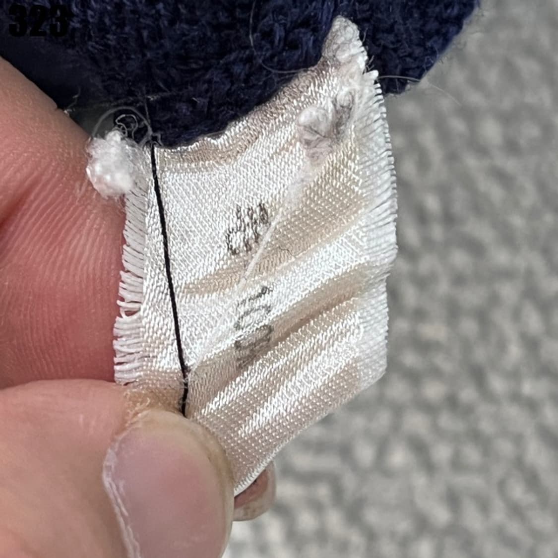 먼싱웨어 네이비 니트맨투맨  상품이미지3