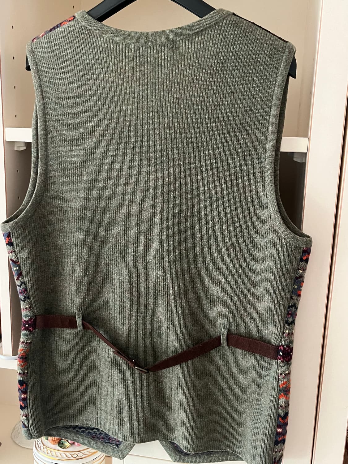 헤지스 페어아일 니트 조끼 상품이미지2