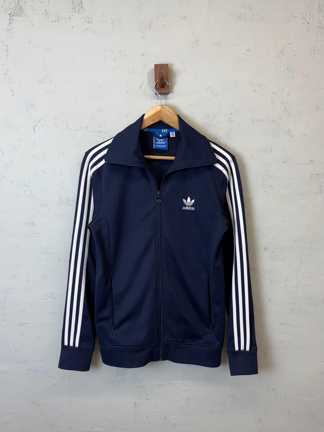 아디다스 빈티지 유로파 삼선 트랙탑 져지 네이비 상품이미지1