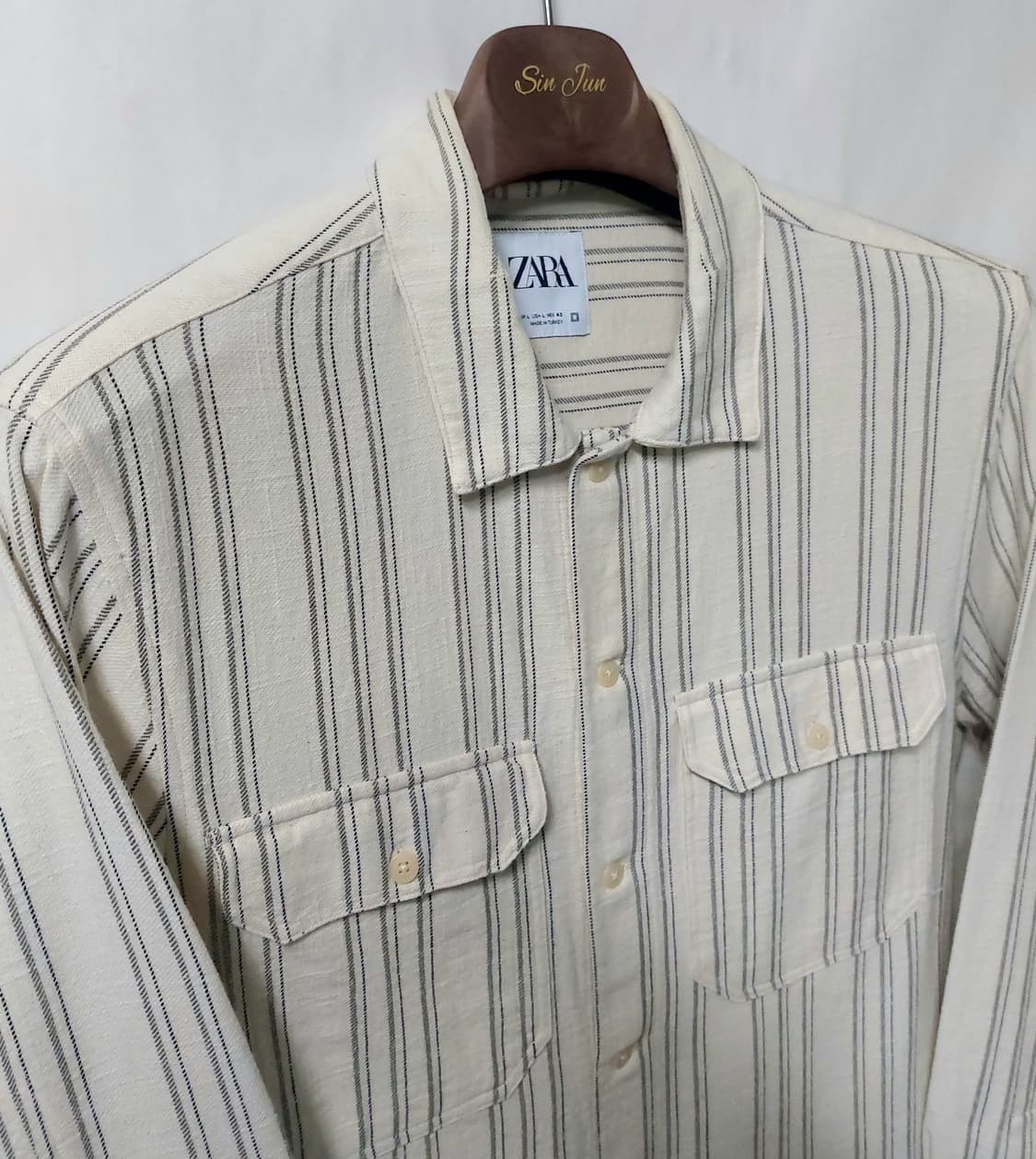 ZARA 자라 면스판 셔츠 110 상품이미지2