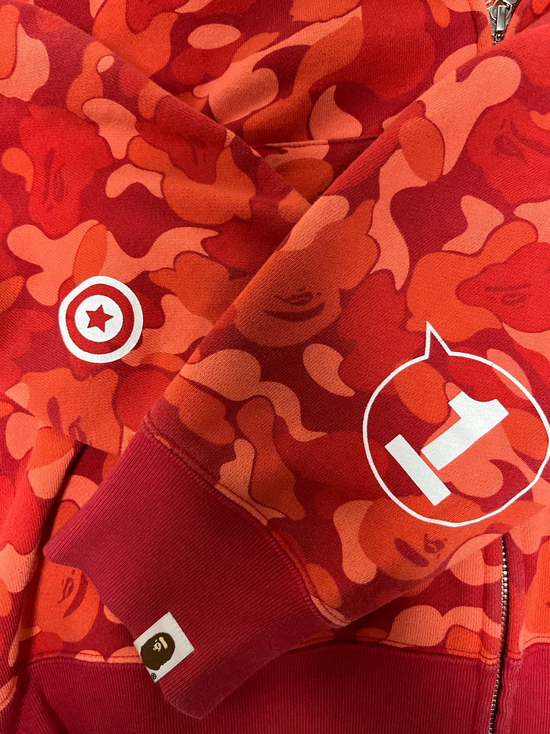 청담 베이프 샤크후드-L (풀구성,상태최상) 상품이미지8