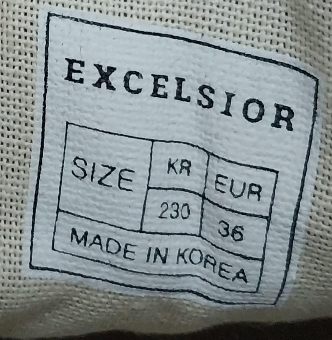 엑셀시오르 볼트 로우 스니커즈 230mm 상품이미지8