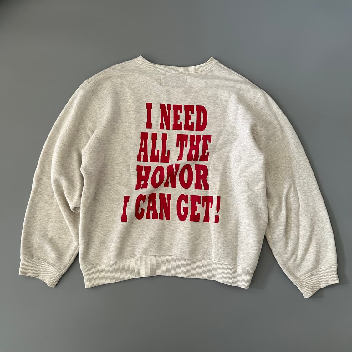 다이어트부처슬림스킨 프린팅 스웻셔츠 상품이미지4