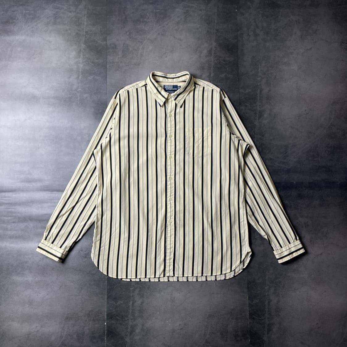 RALPH LAUREN 90s 랄프로렌 스트라이프 코튼셔츠 A00582 상품이미지1