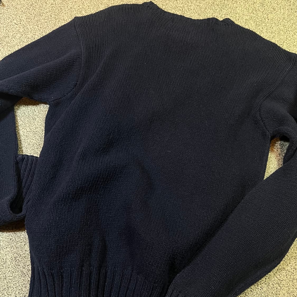 폴로 랄프 로렌 포니 코튼 네이비 니트 상품이미지3