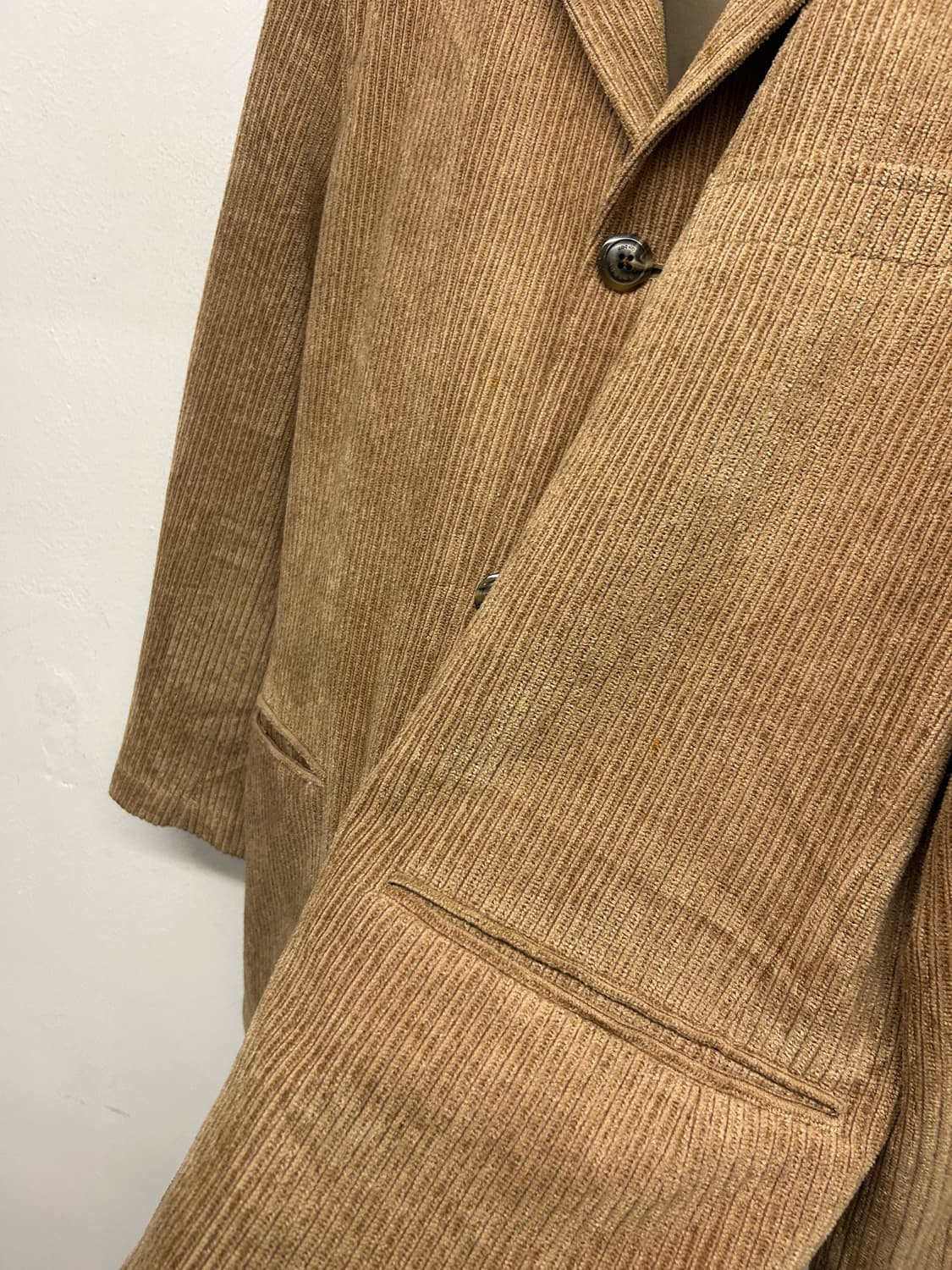 JPN 버버리 코듀로이 자켓 브라운 상품이미지4