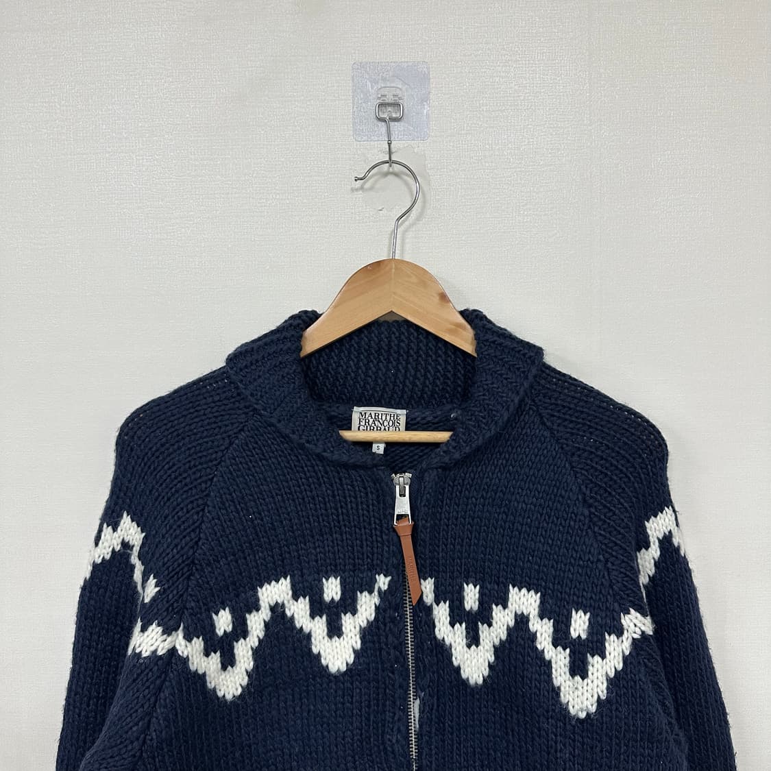 마리떼 니트집업 가디건S 상품이미지2