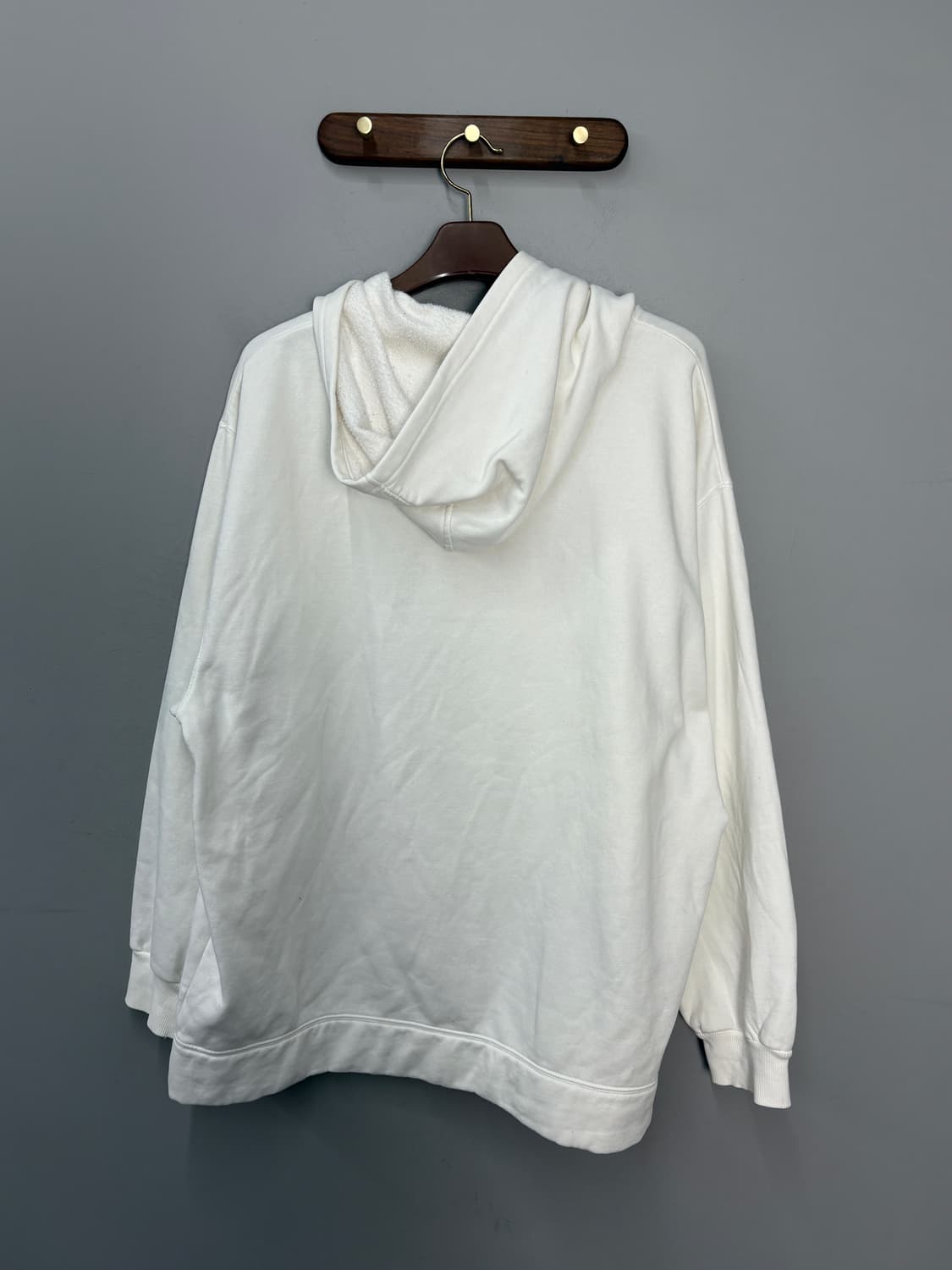 나이키 LA 레이커스 센터 스우시 화이트 후드티 A3662 상품이미지6