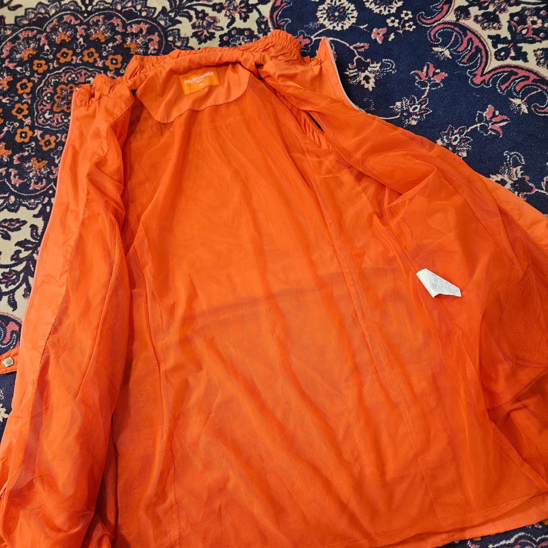 팜스프링스 벨트 셔링넥 집업 바람막이 베스트 상품이미지8