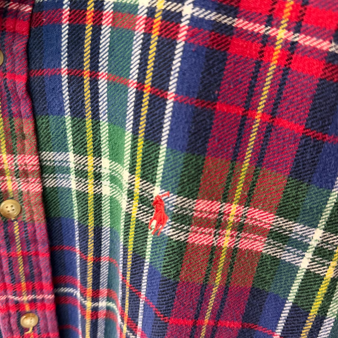 [L] 폴로 랄프로렌 플란넬셔츠 상품이미지4