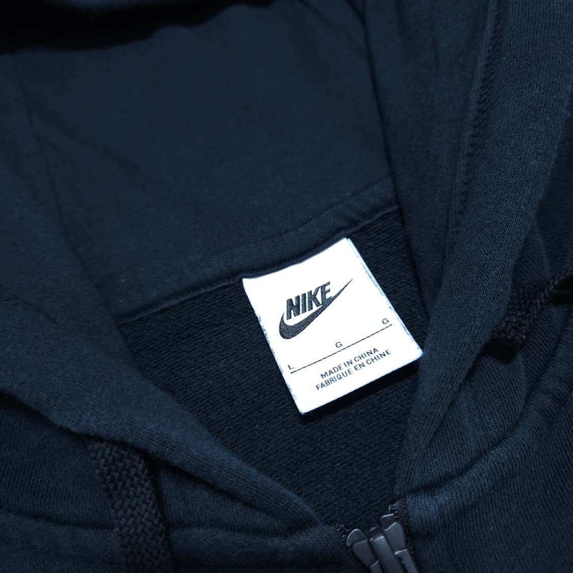 나이키) L 여자 풀집업 플리스후디 기모후드집업 / 왕눈이샵 상품이미지7