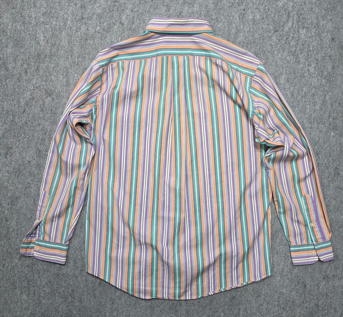 폴로 랄프로렌 스트라이프 멀티컬러 커스텀핏 셔츠 L 상품이미지2