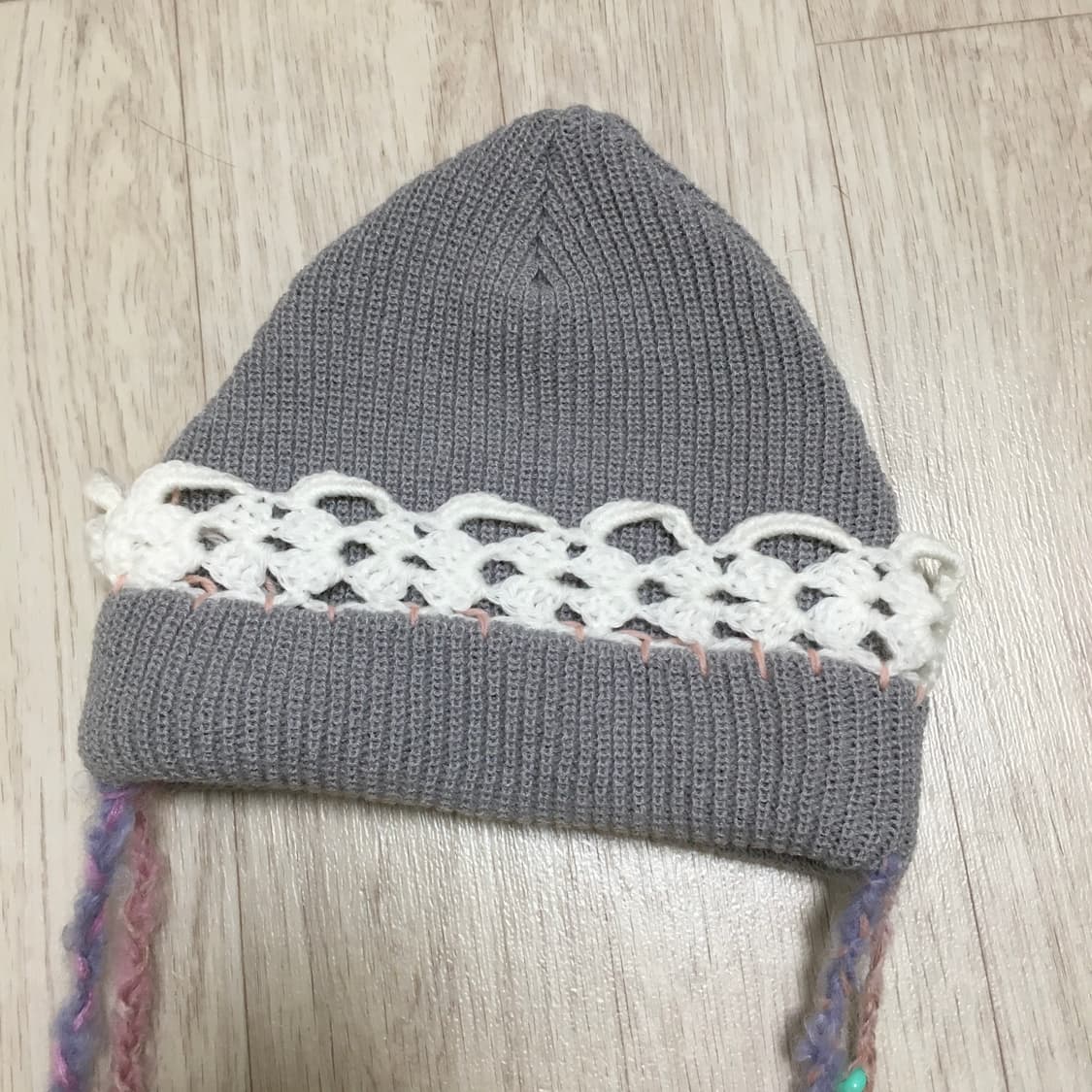 하라주쿠 SHEEP yusho 핸드메이드 비니 상품이미지4