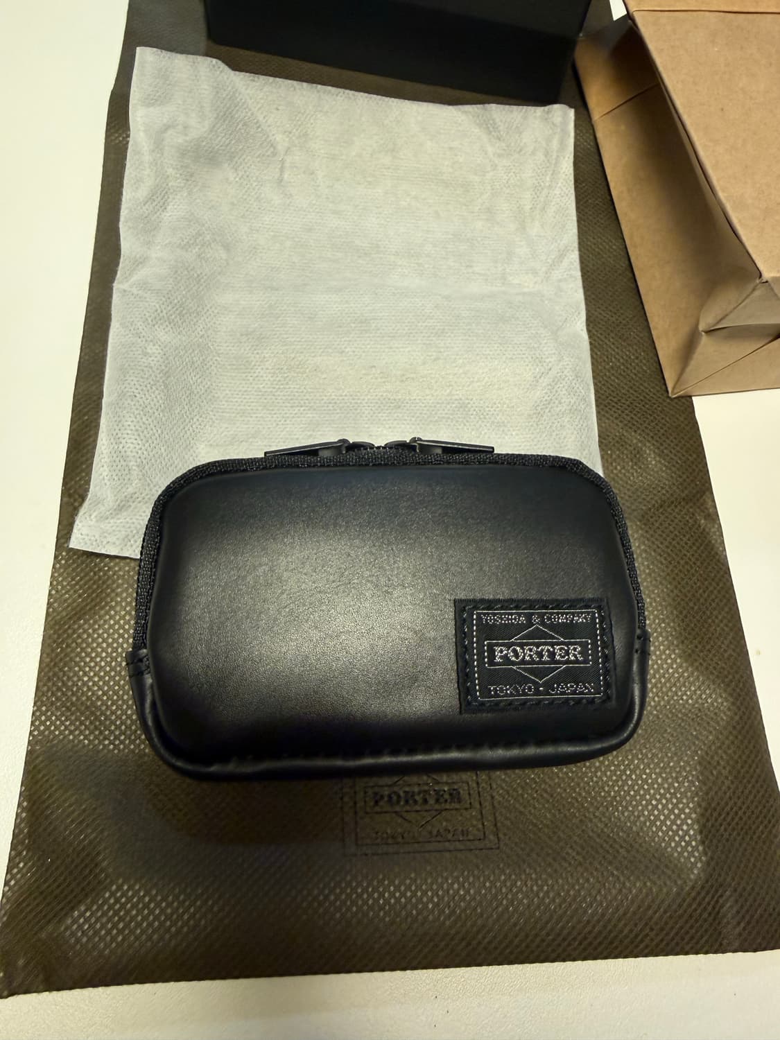 포터 프리스타일 멀티 코인 케이스 블랙 상품이미지1