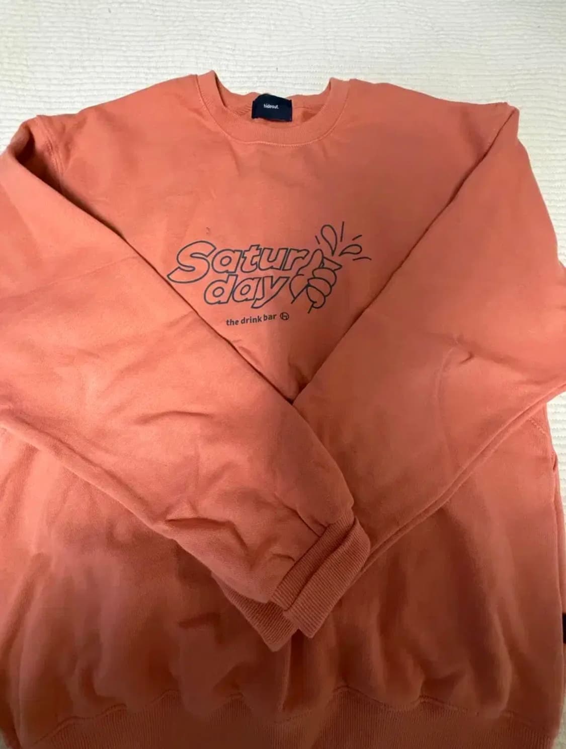 하이드아웃 데이데이기모맨투맨 1사이즈 상품이미지4