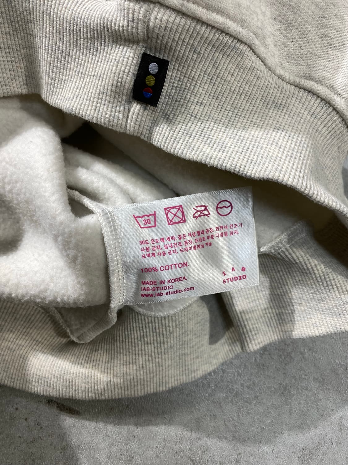 [XXL] IAB STUDIO 아이앱 스튜디오 후드티 상품이미지8