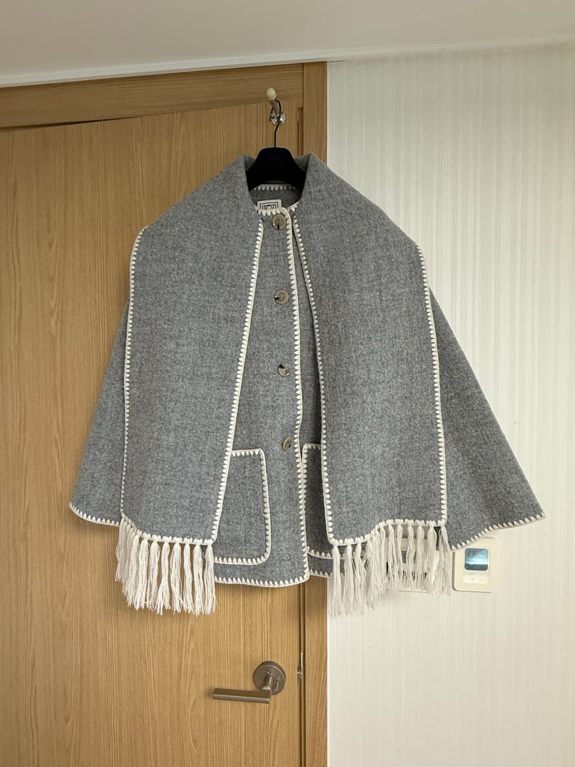 토템 toteme 엠브로이더드 스카프 자켓 상품이미지2