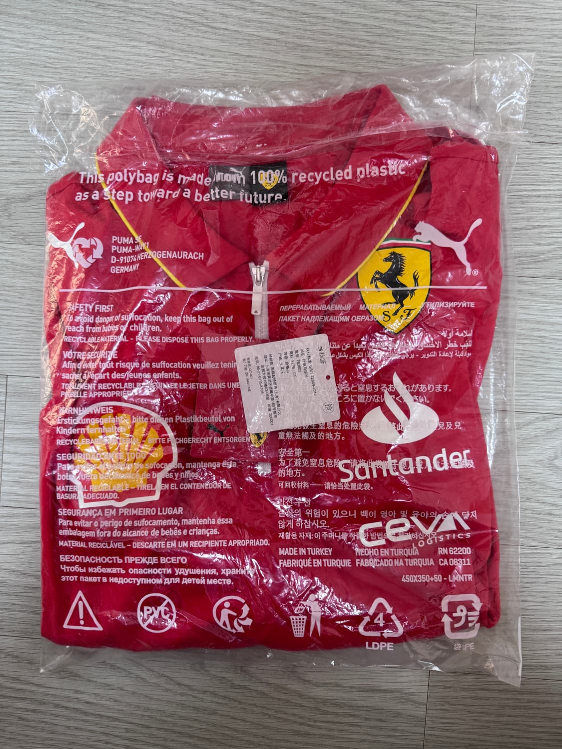 F1 스쿠데리아 페라리 2024 푸마 팀 폴로 반팔 L 상품이미지2