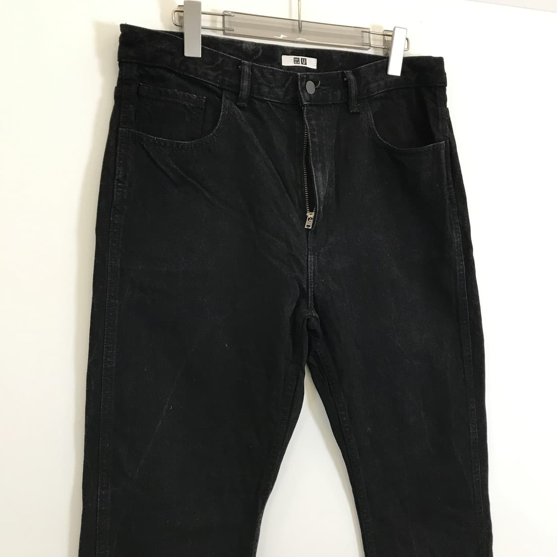 유니클로U 흑청 데님팬츠 [33인치] 상품이미지2