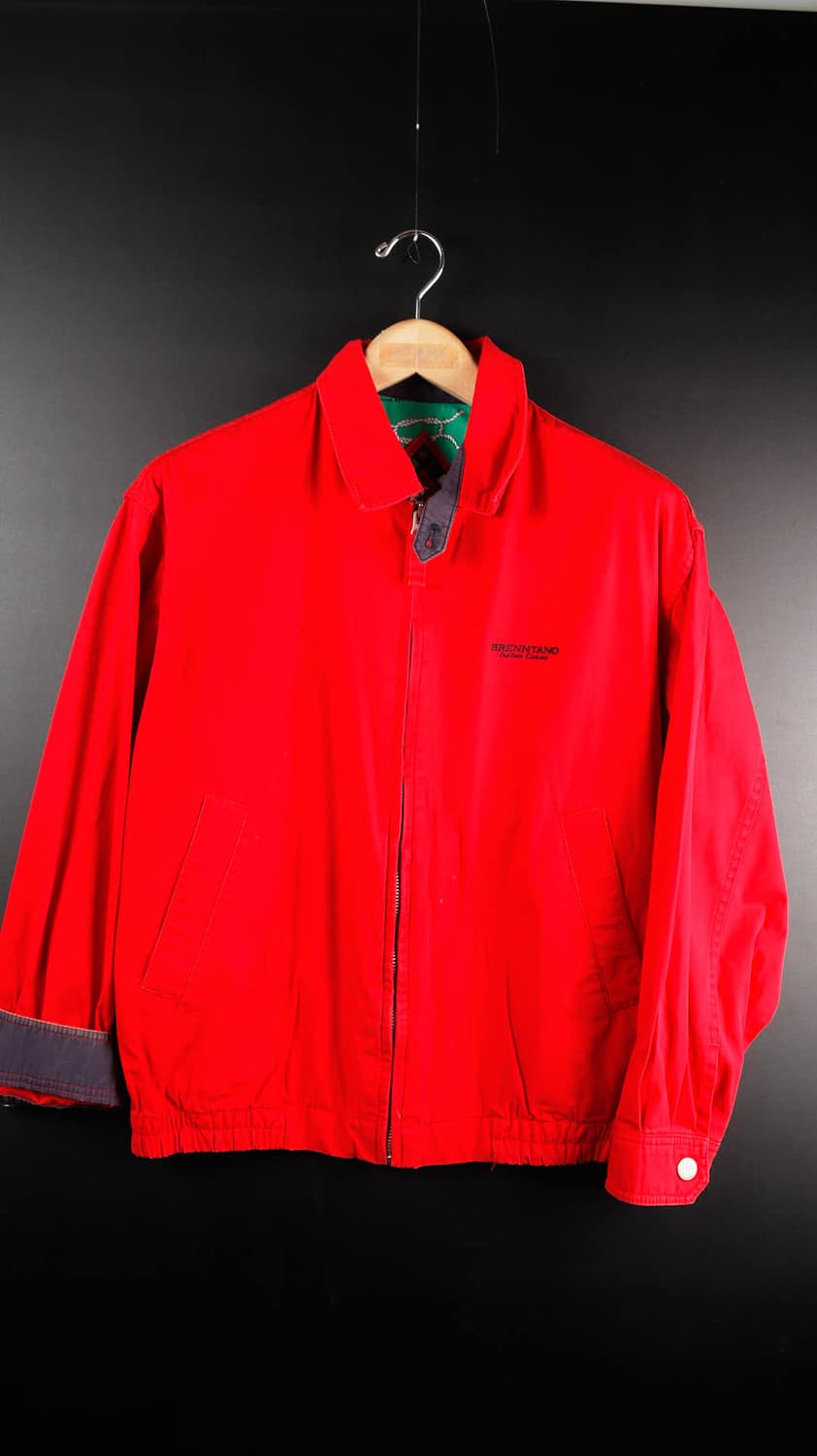 브렌타노 올드스쿨 레드 자켓 상품이미지1