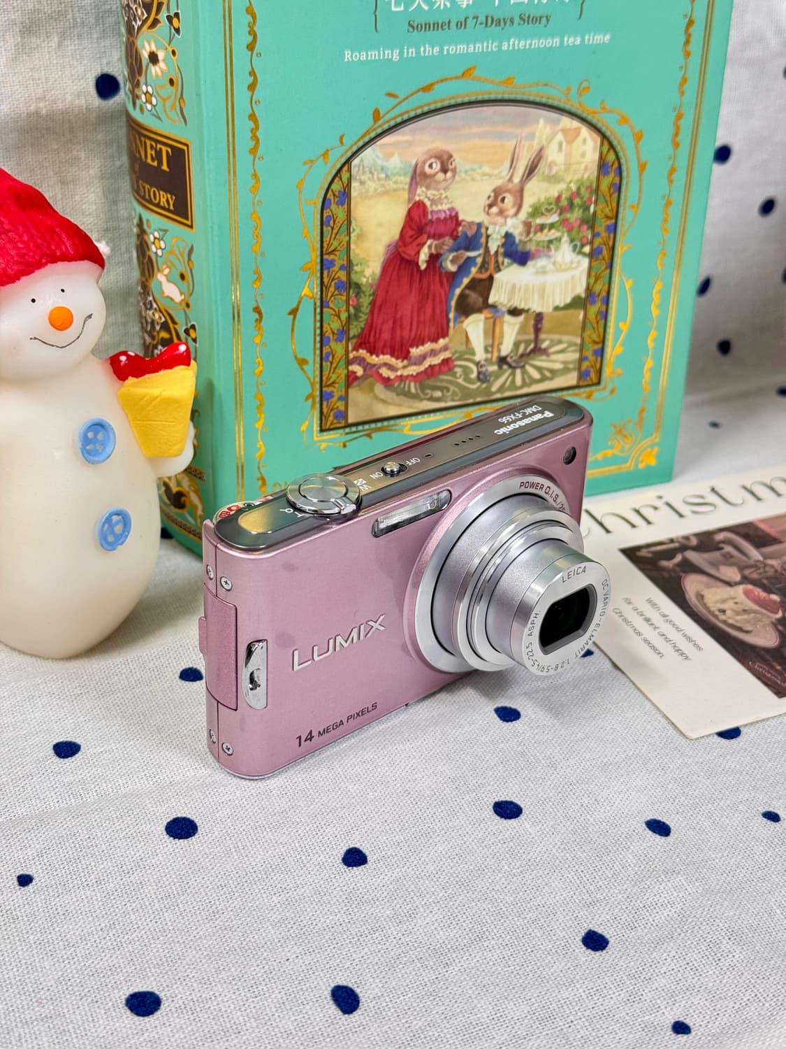 파나소닉 루믹스 DMC-FX66 핑크(빈티지디카) 상품이미지1