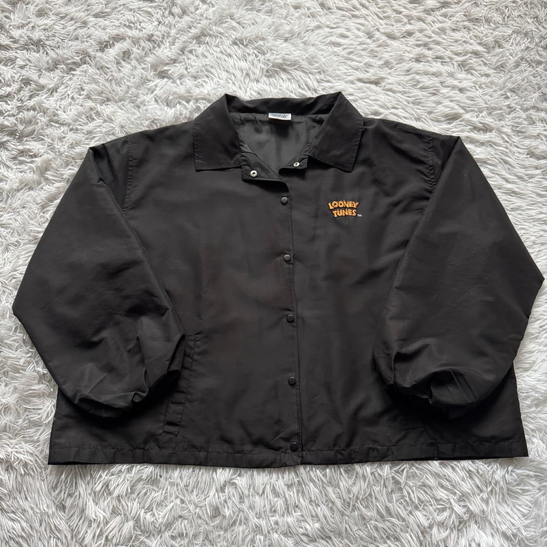 LOONEY TUNES 일본빈티지 코치 자켓 프린팅 코치자켓 M 40 상품이미지2