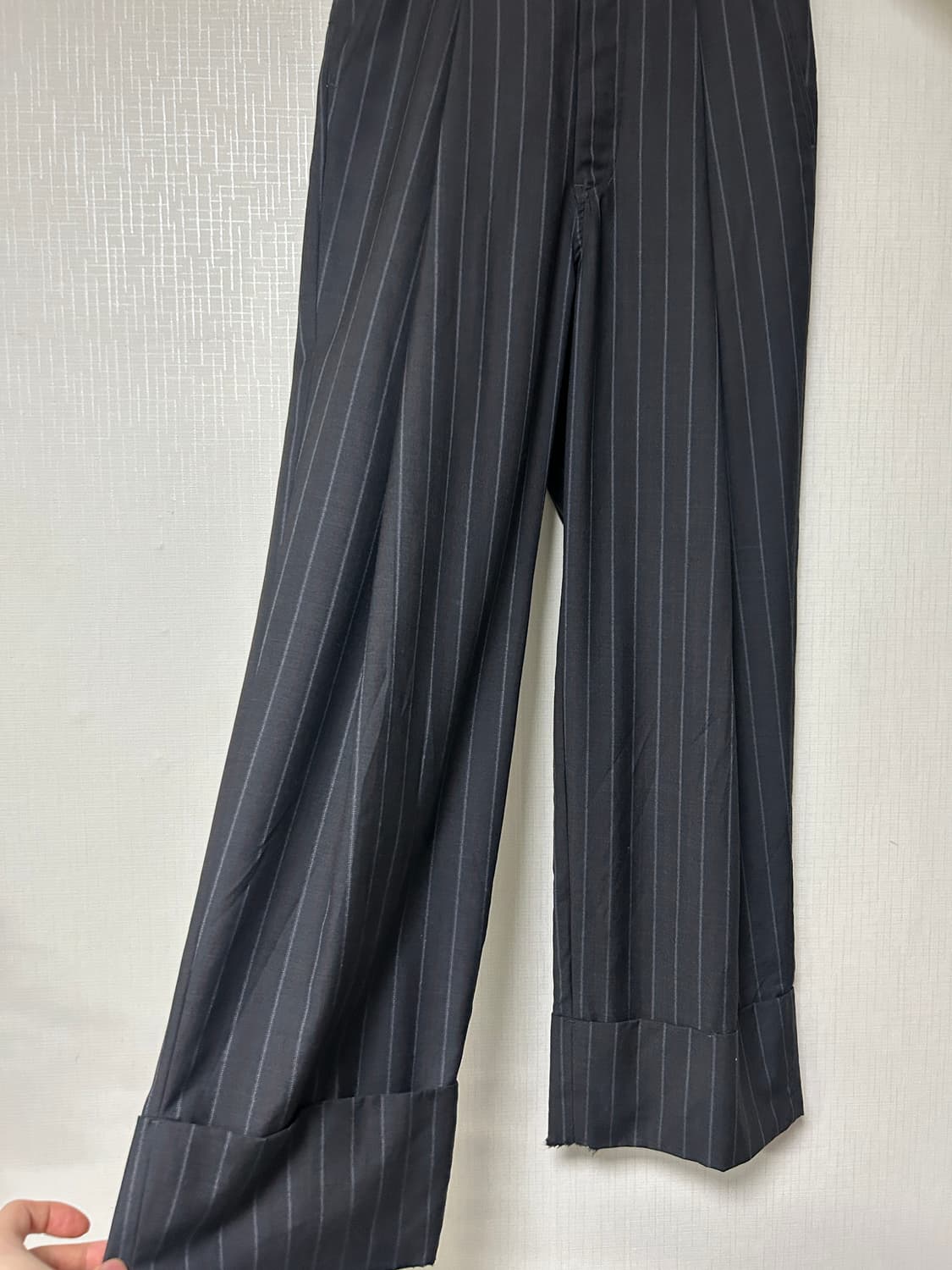 웨이비니스 Deep One Tuck Turn up Slacks 상품이미지5