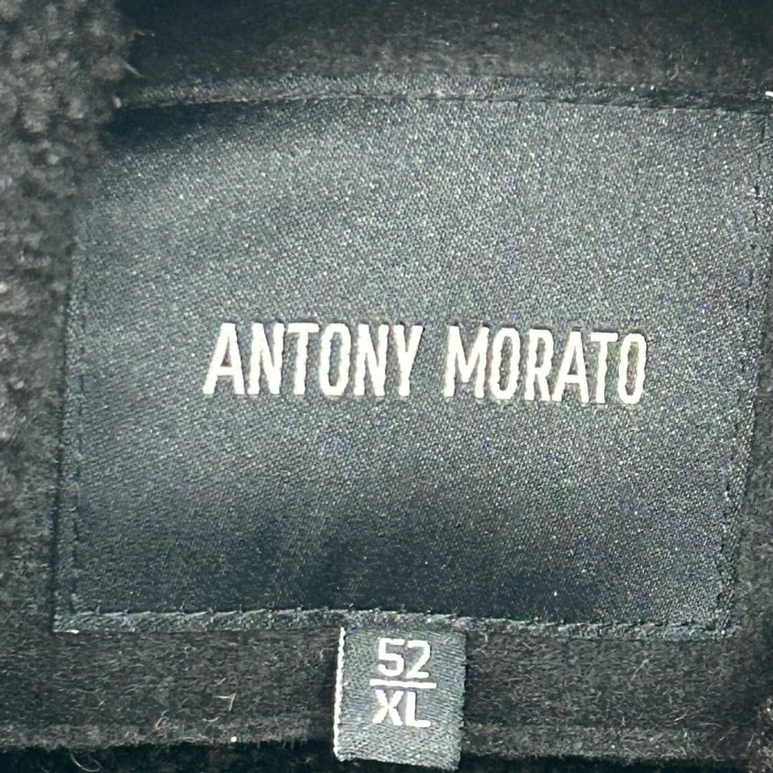 안토니 모라토 무스탕 블랙 XL 상품이미지4