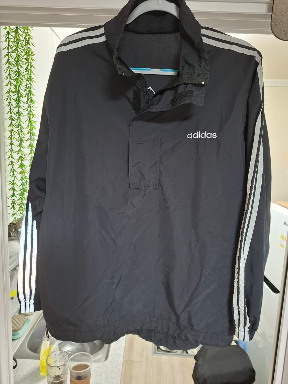 아디다스 파이어버드 스카치 빈티지 바람막이 아노락 110 상품이미지1