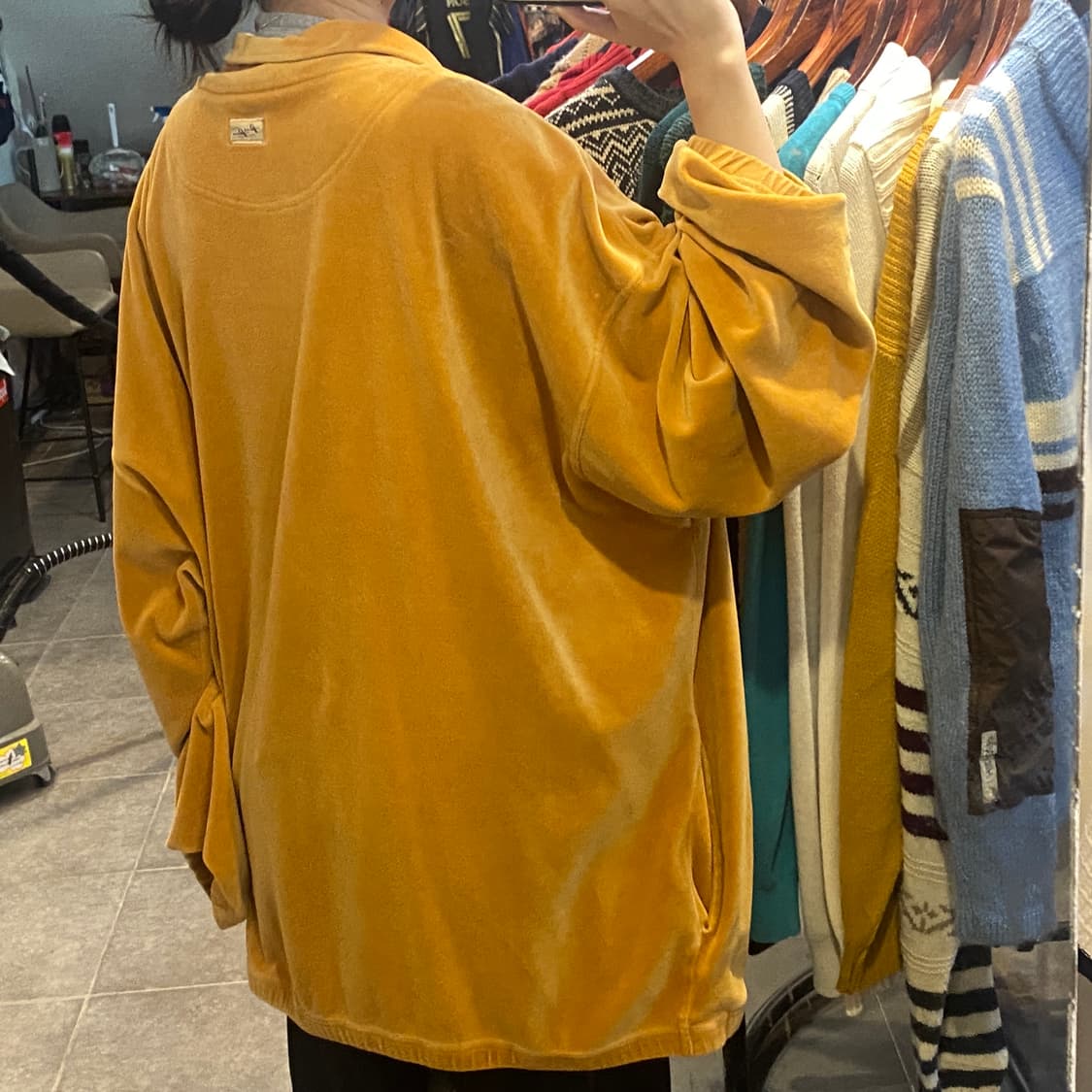 [NO.9] Pelle Pelle 벨벳 져지 상품이미지5